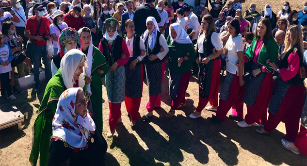 Kızılcıkdere ‘de İlk Bağ Bozumu Şenlikleri