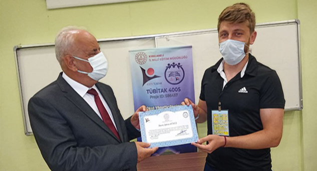 Okul Yöneticileri sertifikalarını aldılar