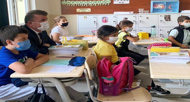 Ders zili yüz yüze eğitim için çaldı
