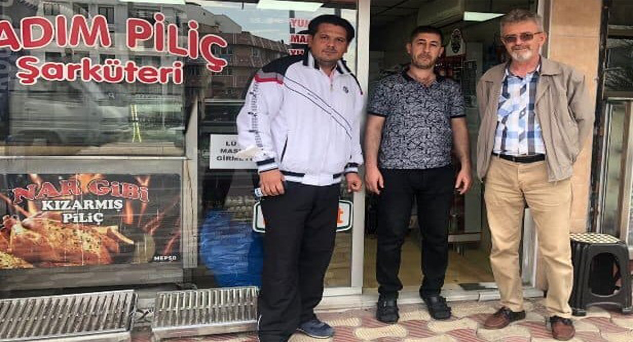 Esnaf ziyaretlerine devam