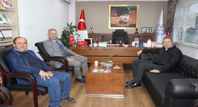 Başkan Ilık’tan Başkan Türker’e ziyaret