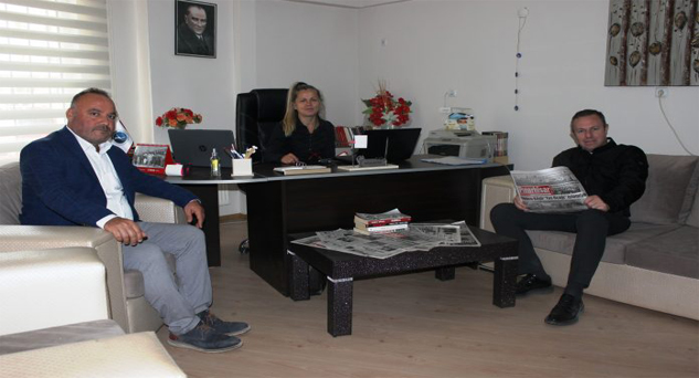 KTSO’dan Pınarhisar Gazetemize ziyaret