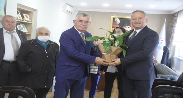 Muhtarlardan Başkan Türker’e ziyaret