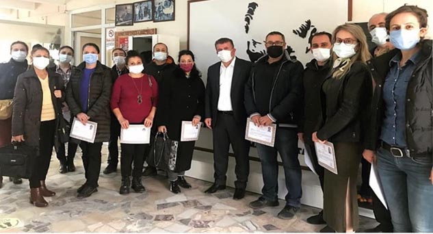 Başarı Belgesi ile onurlandırıldılar