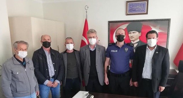 “Yeni göreviniz hayırlı olsun müdürüm”