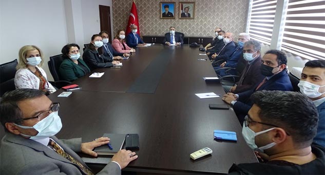 Aylık Değerlendirme ve Koordinasyon Toplantısı yapıldı