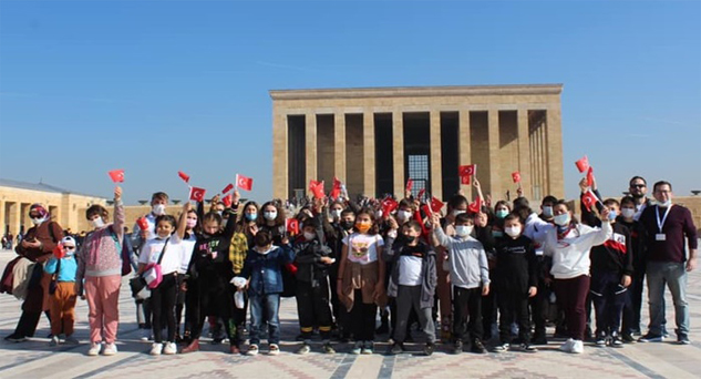 Cevizköy Ortaokulu Anıtkabir’de