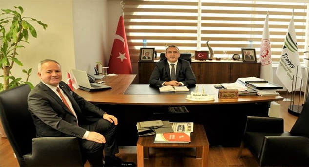 Başkan Türker’den TRAKYAKA’ya ziyaret