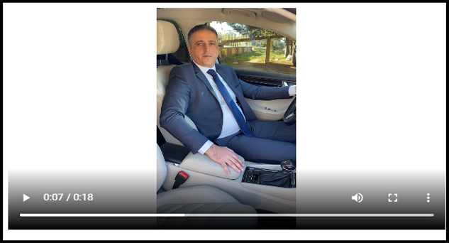 Kaymakam Kılıç'tan videolu destek