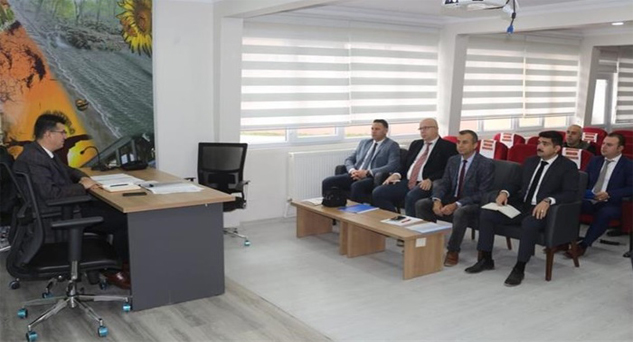 Değerlendirme Toplantısına katıldı