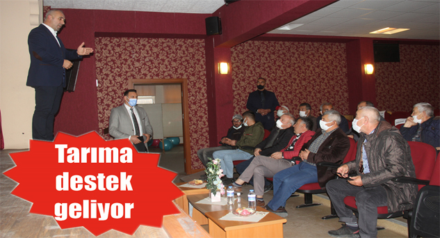 Pınarhisarlı çiftçiler bilgilendirildi