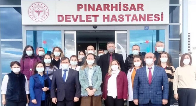 Pınarhisar Devlet Hastanesini yerinde değerlendirdiler