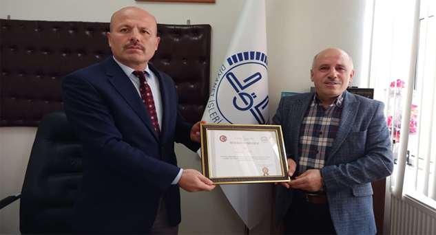 İlçe Müftülüğüne veda ziyareti