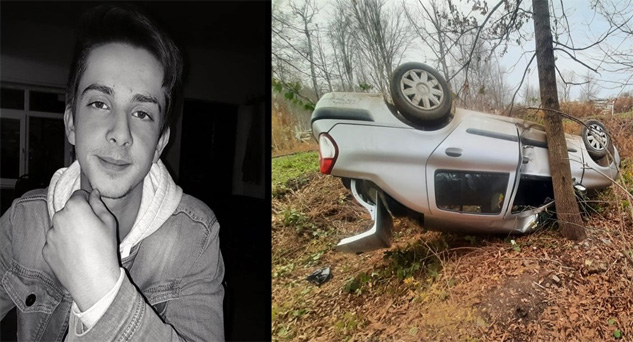 Şarampole yuvarlanan otomobilin sürücüsü öldü