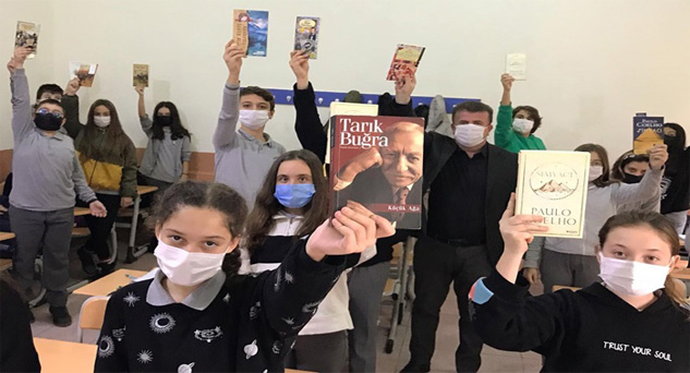 Kitap okuma etkinliği düzenlendi