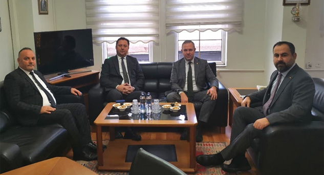 Kastamonu Ticaret ve Sanayi Odası’nı ziyaret ettiler
