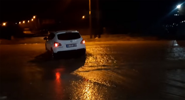 Yağmur hayatı olumsuz etkiledi