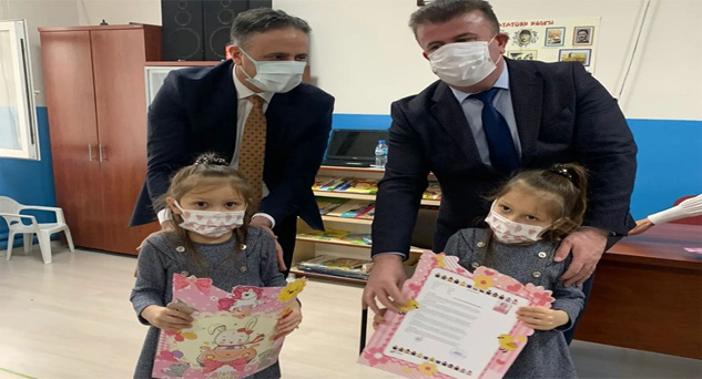 Pınarhisar’da öğrencilerin karne heyecanı