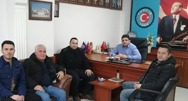 Başkan Akdeniz’den Kristal-İş Sendikasına ziyaret