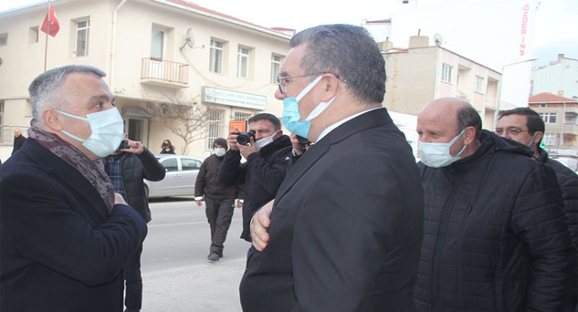 Vali Bilgin’den Çobanoğlu’na ziyaret