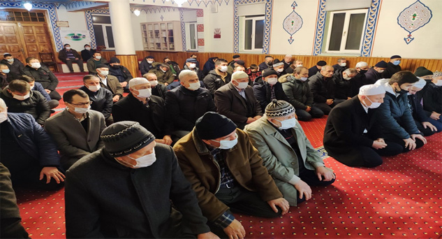 Kurudere Köyü Camii'nde buluştular