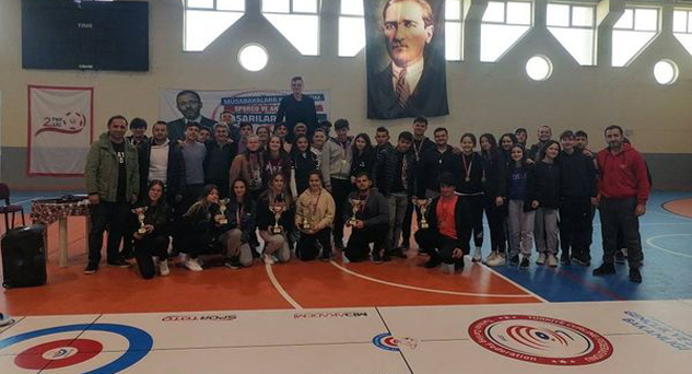 Pınarhisar’da ilk Curling müsabakaları