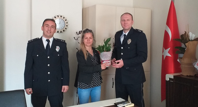 Gazetemizden Pınarhisar Emniyetine ziyaret