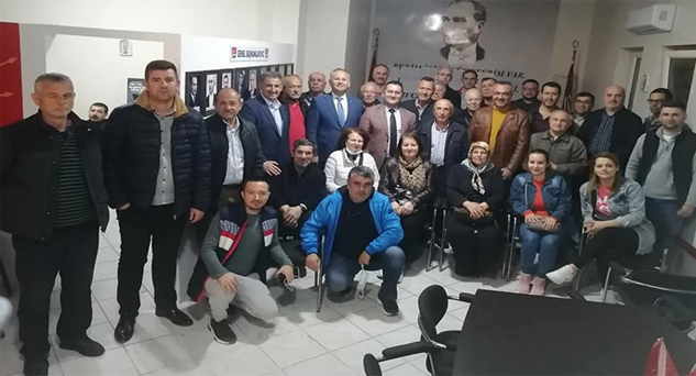 CHP Nisan Ayı Aylık Olağan Toplantısı yapıldı