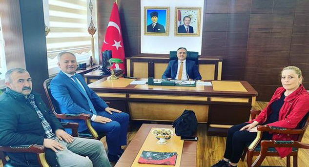 Başkan Türker’den Kaymakam Kılıç’a ziyaret