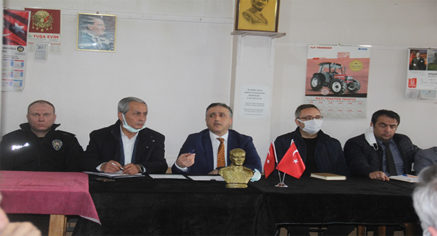Halk Toplantısı Yenice Köyünde yapıldı