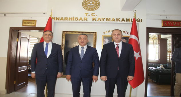 Vali Bilgin’den Kaymakam Kılıç’a ziyaret