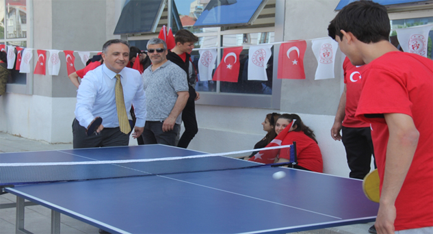 Kaymakam Kılıç spor faaliyetlerine katıldı