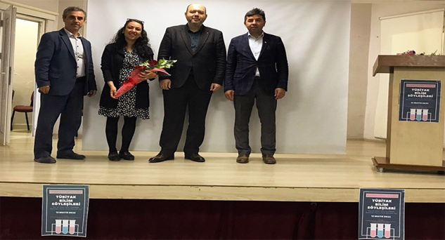 Atatürk Ortaokulu’nda Tübitak Bilim Söyleşisi