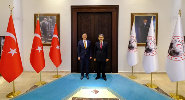 Kaymakam Kılıç’tan Vali Ekici’ ye ziyaret