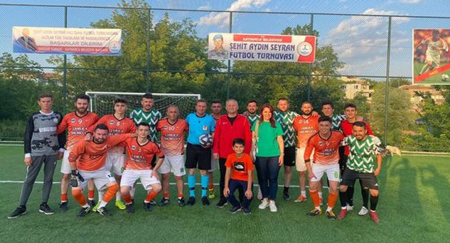 “Şehit Aydın Seyran Halı Saha Futbol Turnuvası” başladı