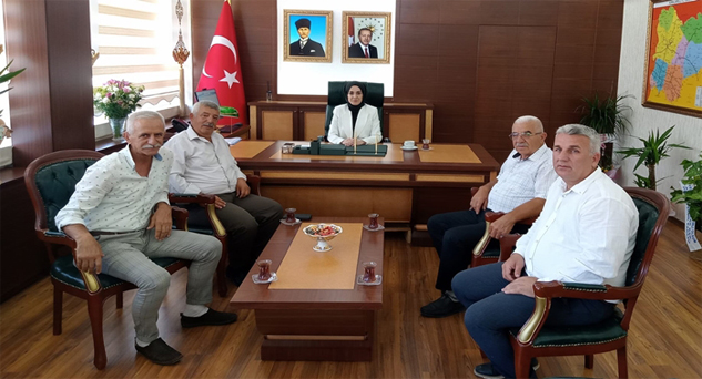 Yağlı Tohumlardan Kaymakam Büyükkılıç’a ziyaret
