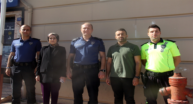 Kaymakam Büyükkılıç’tan Emniyete Ziyaret