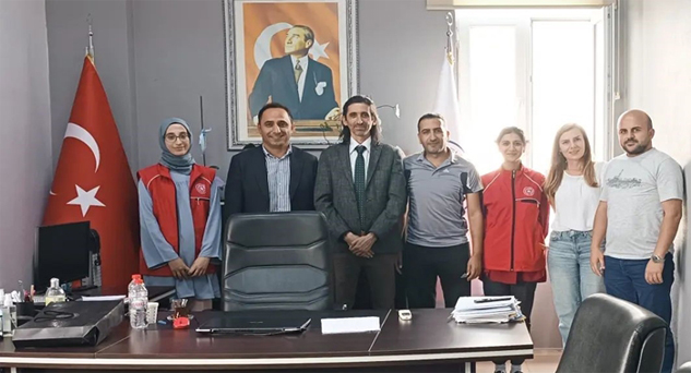 İlçe Gençlik ve Spor Müdürlüğü’nden PMYO’ya ziyaret
