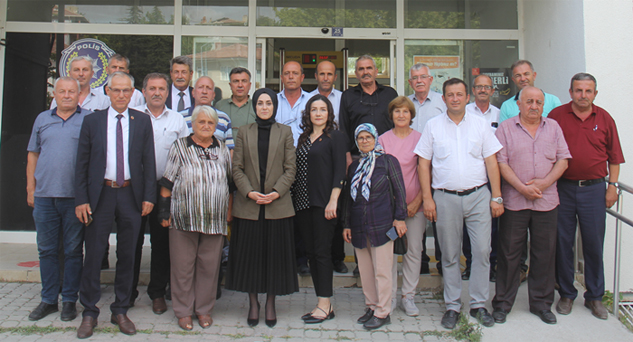 Kaymakam Büyükkılıç’a “Hayırlı olsun” ziyareti