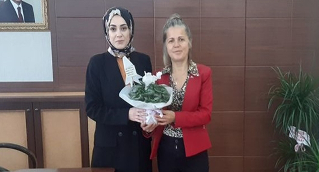Kaymakam Büyükkılıç’ı ziyaret ettik