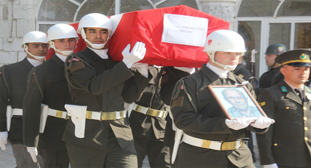 Kıbrıs Gazisi son yolculuğuna uğurlandı