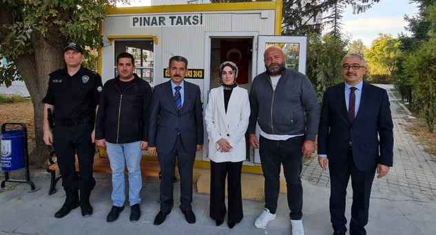 Vali’den taksici esnafına ziyaret