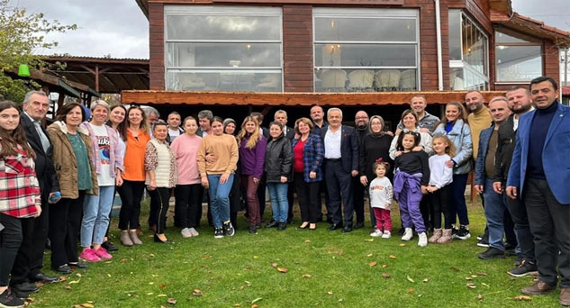 MHP İlçe Başkanları Vize’de toplandı