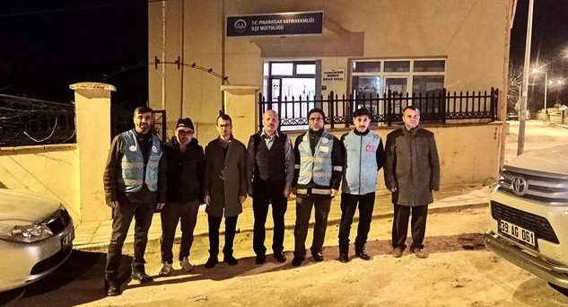 Din görevlileri Pınarhisar’dan yola çıktı