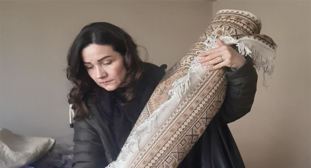 Evler depremzedeler için hazırlanıyor