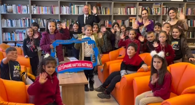 Kütüphaneler Haftasında çocuklar ile buluştu