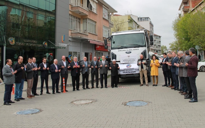 4. yardım tırı yola çıktı