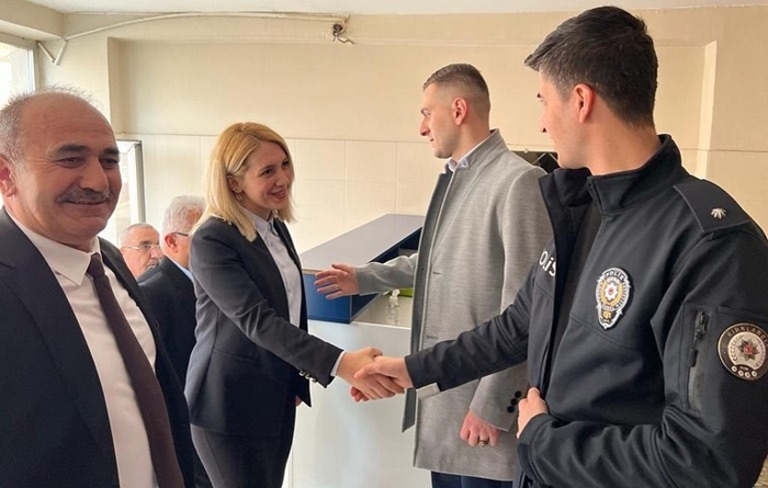 Milletvekili adayından Demirköy’deki kurumlara ziyaret