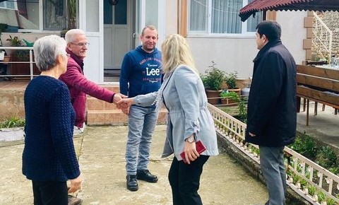 Kaymakam Özdemir’den şehit aileleri ve gazilere ziyaret