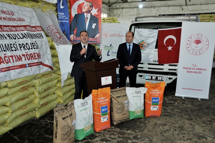 %60'ı Bakanlık, %30'u TRAKYAKA, %10'u çiftçi